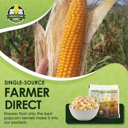 Popcorn Machine Portion Packets with Coconut Oil and Salt