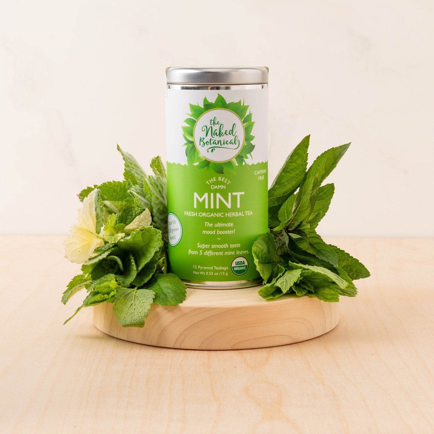 Best Damn Mint Herbal Tea - The Naked Botanical