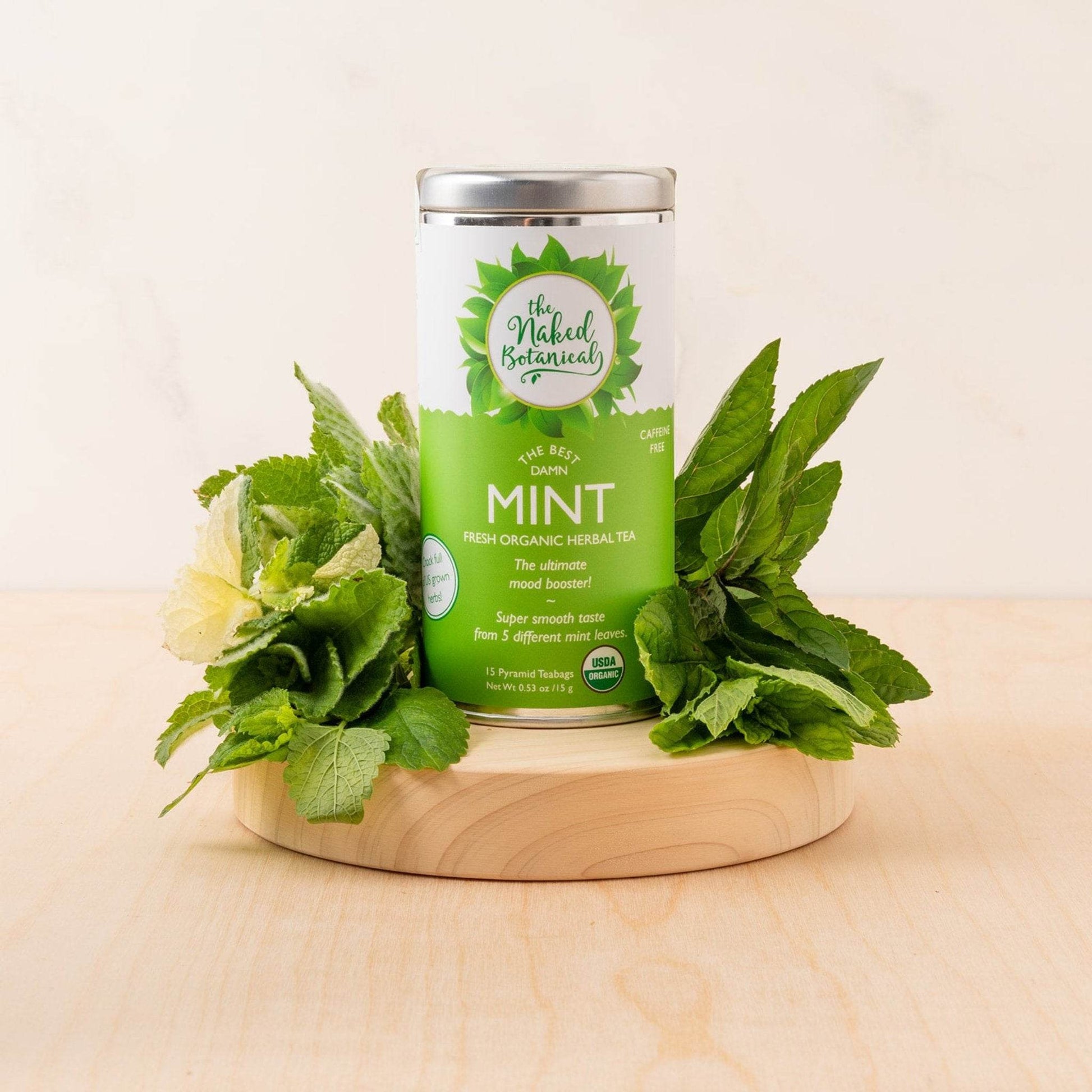 Best Damn Mint Herbal Tea - The Naked Botanical