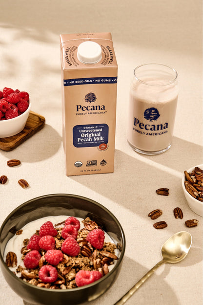 Organic Unsweetened Original Pecan Milk 3 Pack