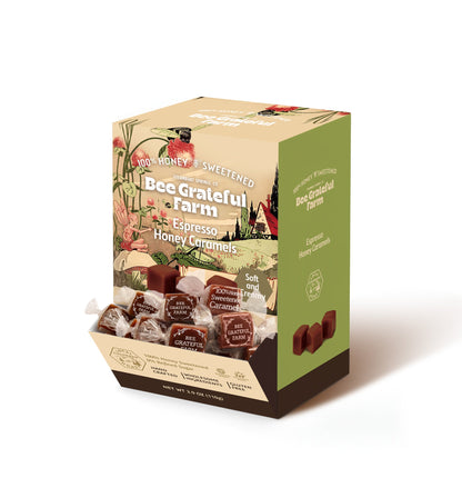 Bee Grateful Honey Caramel Bulk Jar