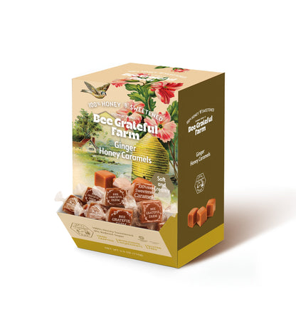 Bee Grateful Honey Caramel Bulk Jar