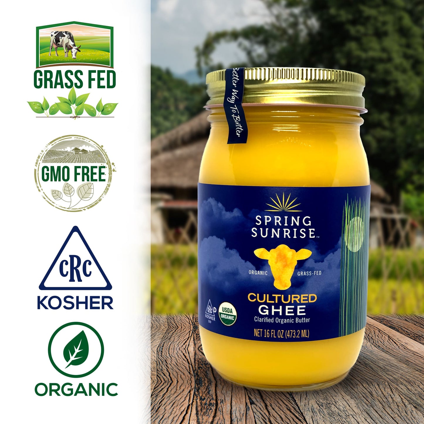 Organic Cultured Ghee