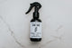 Organic herbal hair spray for detangling and reducing frizz, made with regenerative herbs and aloe vera