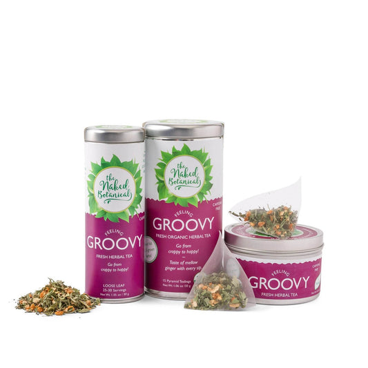 Feeling Groovy Herbal Tea - The Naked Botanical