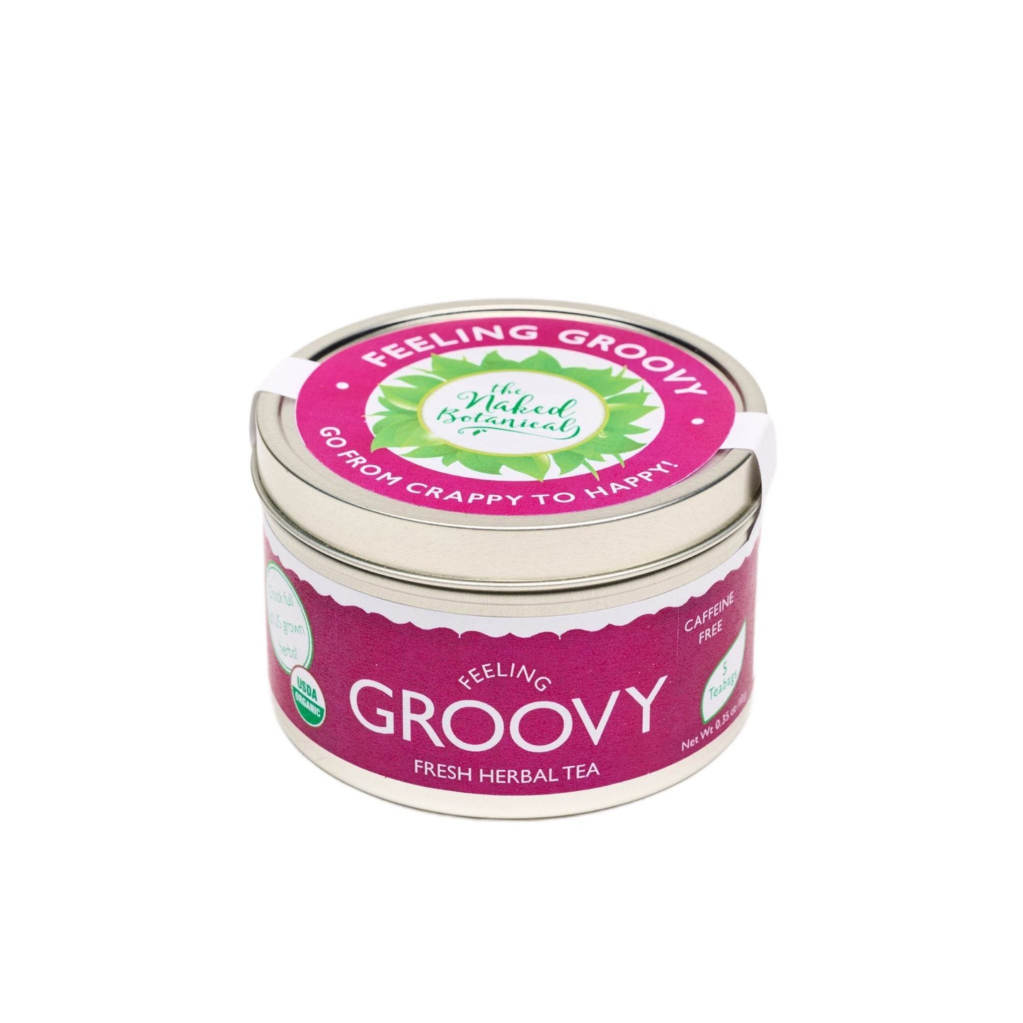 Feeling Groovy Herbal Tea - The Naked Botanical