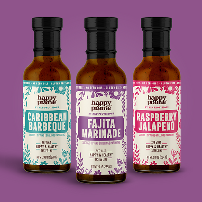 Fiesta Trio – Fajita, No Soy Teriyaki & Orange Szechuan – Regenerative Sauces – (3 Pack)