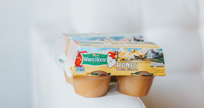 Honey Dessert Apple Sauce 4pk Cups