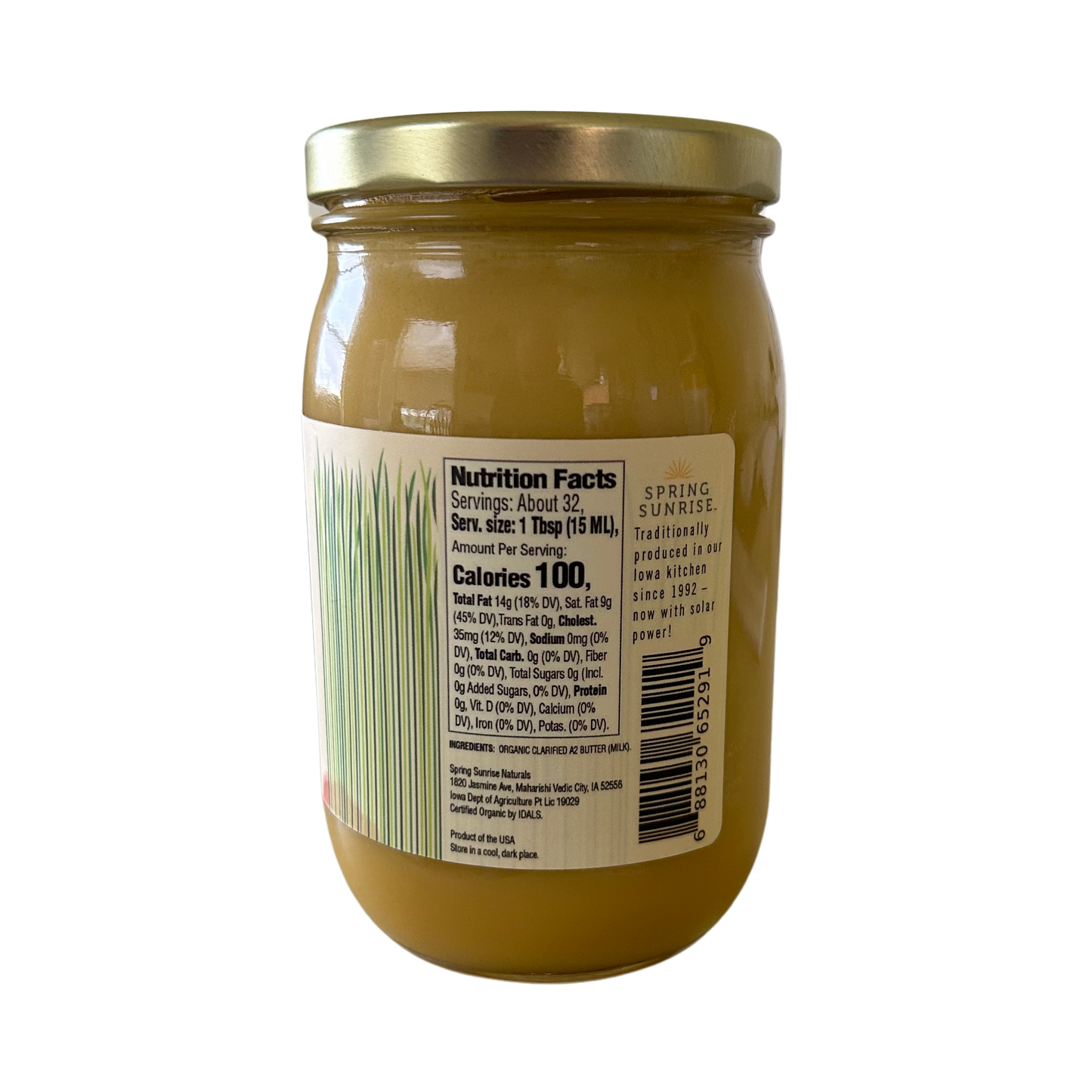 Organic A2/A2 Ghee