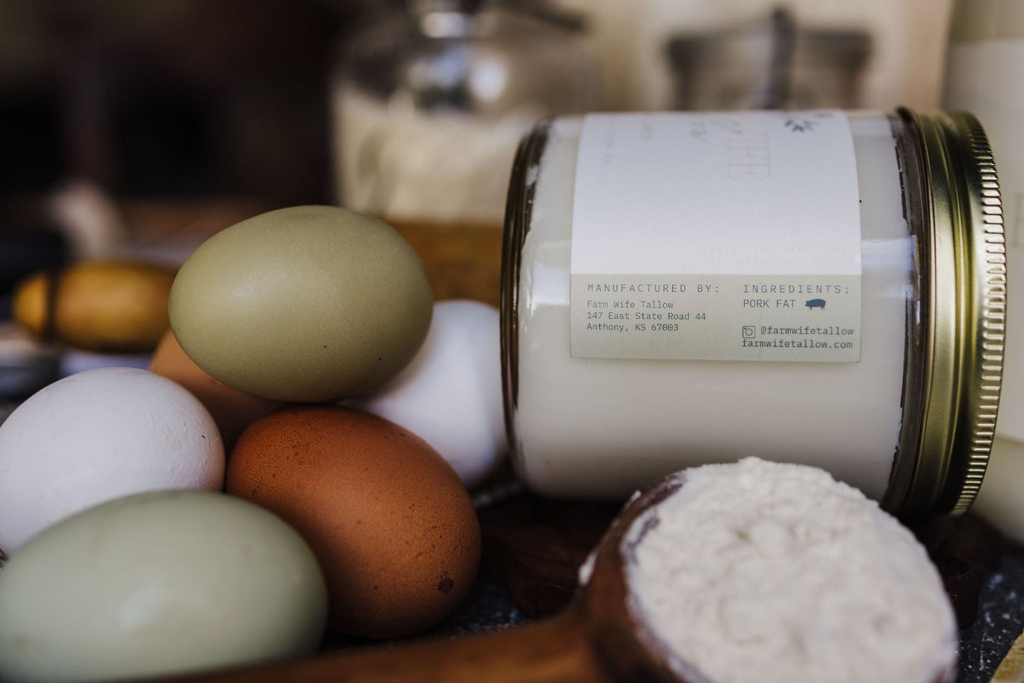 Pure Pork Lard- Large