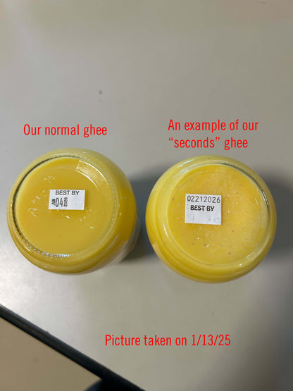 'Not-Quite-Perfect' Ghee