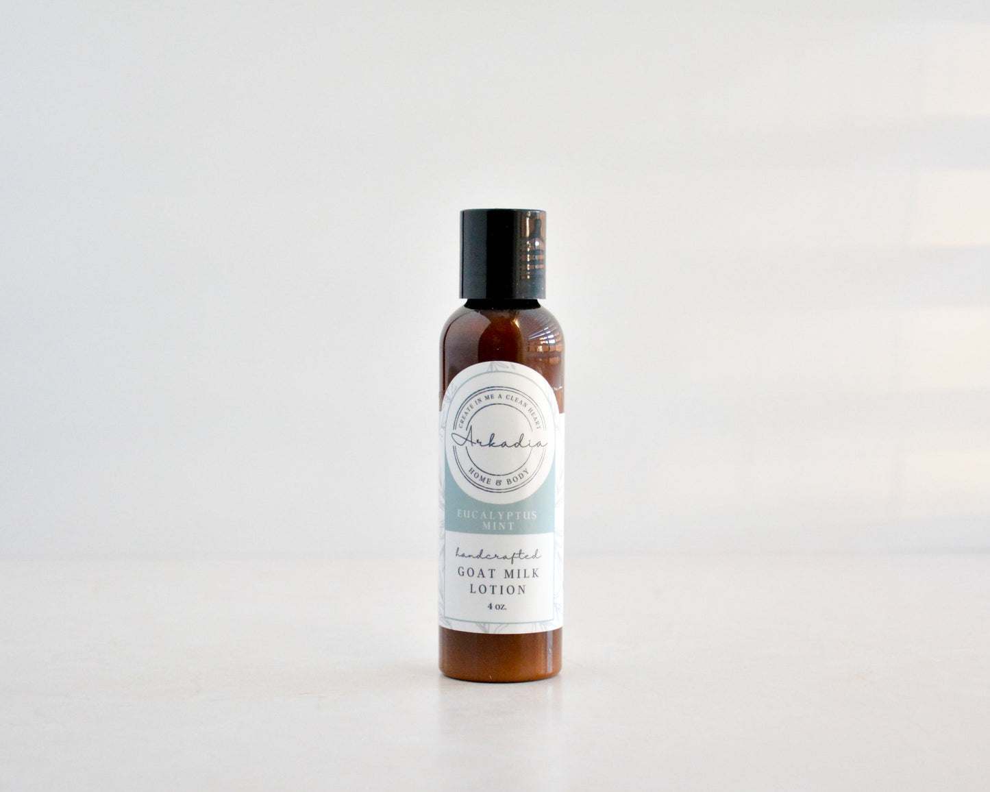 Eucalyptus Mint Goat Milk Lotion – Refreshing Hydration with Essential Oils – (Bottle)