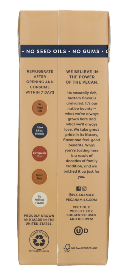 Organic Praline Pecan Milk 3 Pack