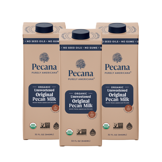Organic Unsweetened Original Pecan Milk 3 Pack