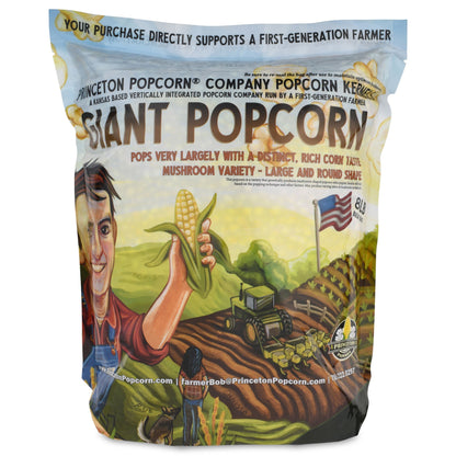 Mushroom Popcorn Kernel 10lb Combo (8lb Bag + 2lb Tub)