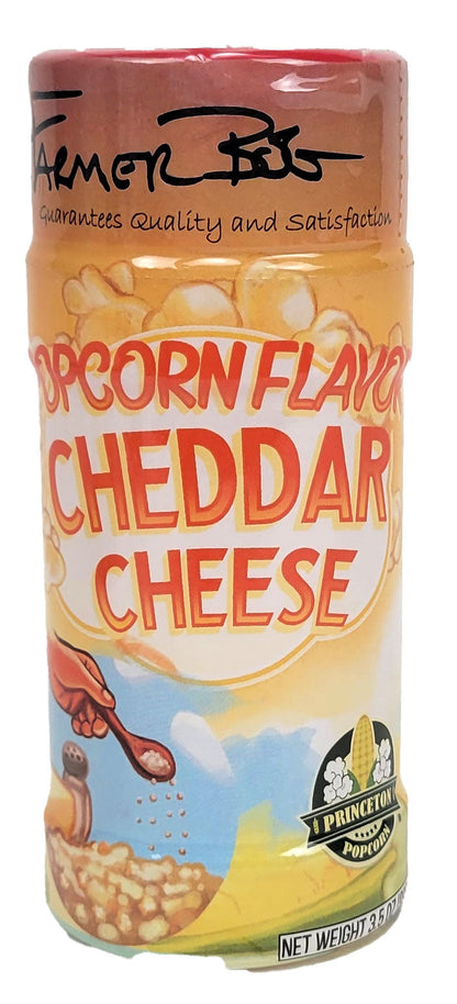 Cheddar Cheese Popcorn Flavor Powder Jar