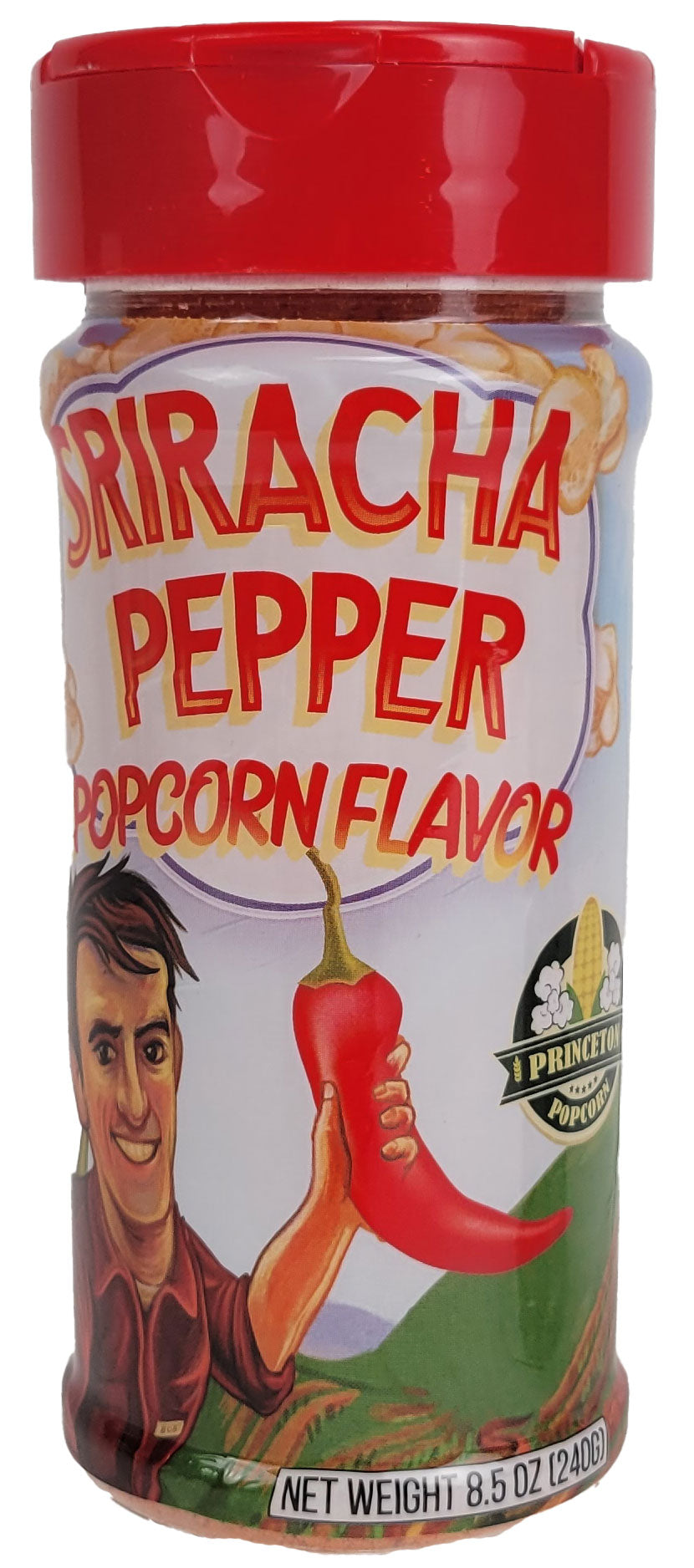Sriracha Pepper Seasoning Popcorn Flavor Jar