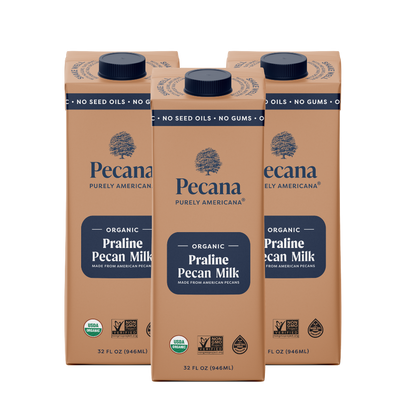 Organic Praline Pecan Milk 3 Pack