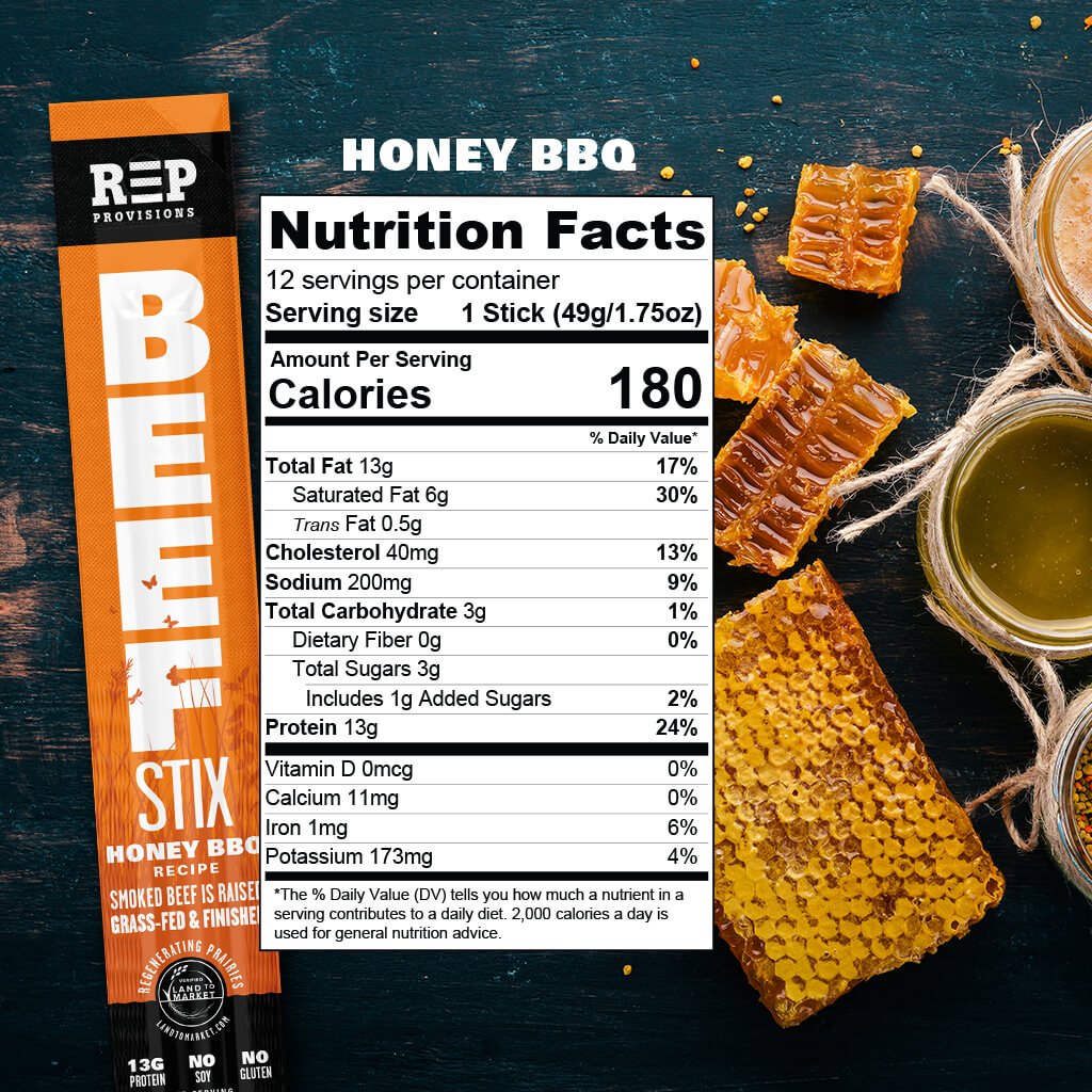 Honey BBQ Beefstix (12)