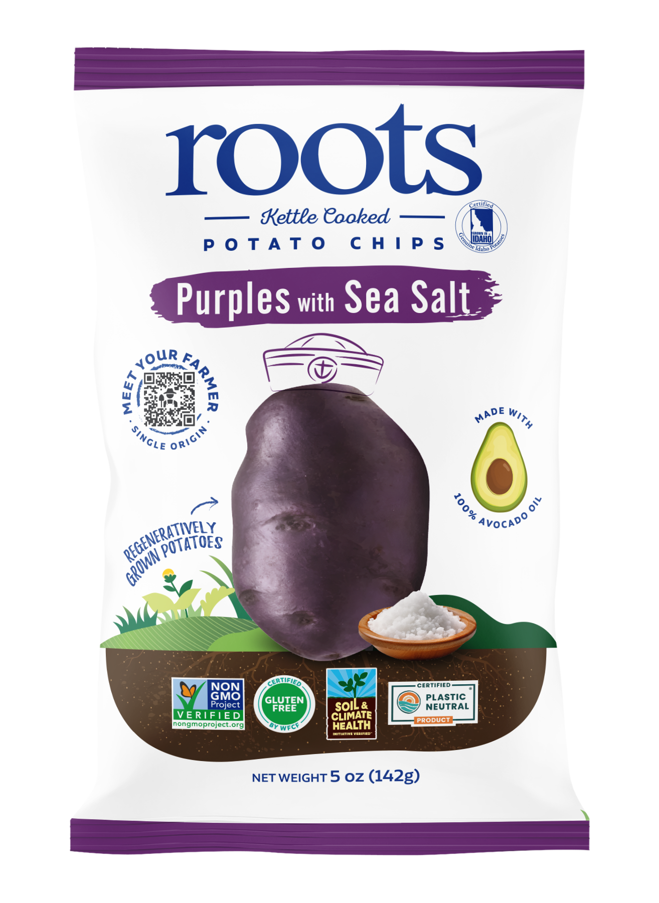 Purple Sea Salt (12-5oz Bags)