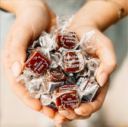 Chocolate Peanut Crunch Honey Caramel Bites (10pc)