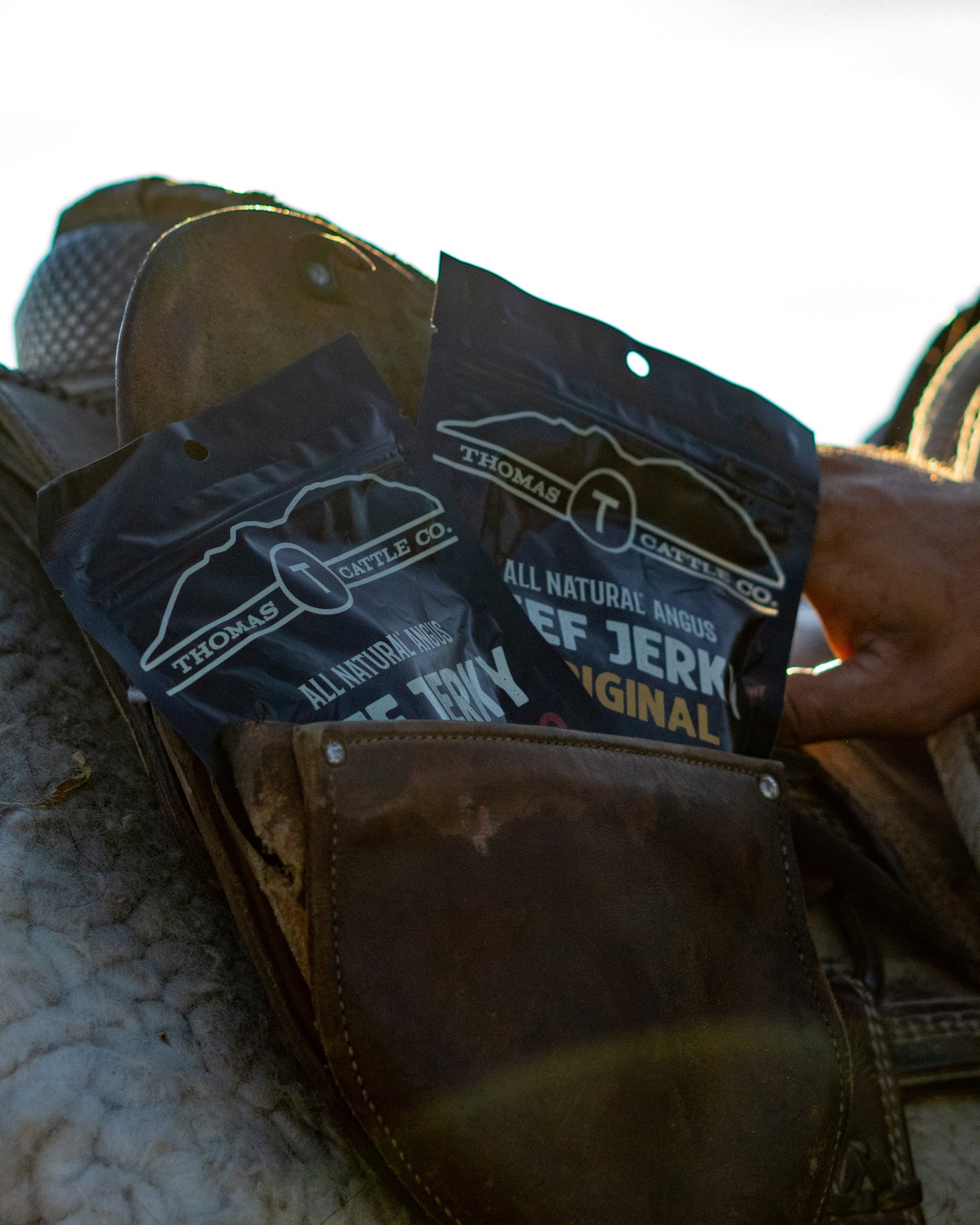 Salt and Pepper Beef Jerky – Classic Seasoned Whole Cut Angus – Road Trips Everyday Cravings and Quick Snacks