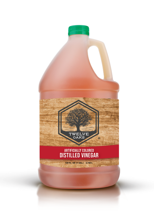 128oz Twelve Oaks Colored Distilled Vinegar