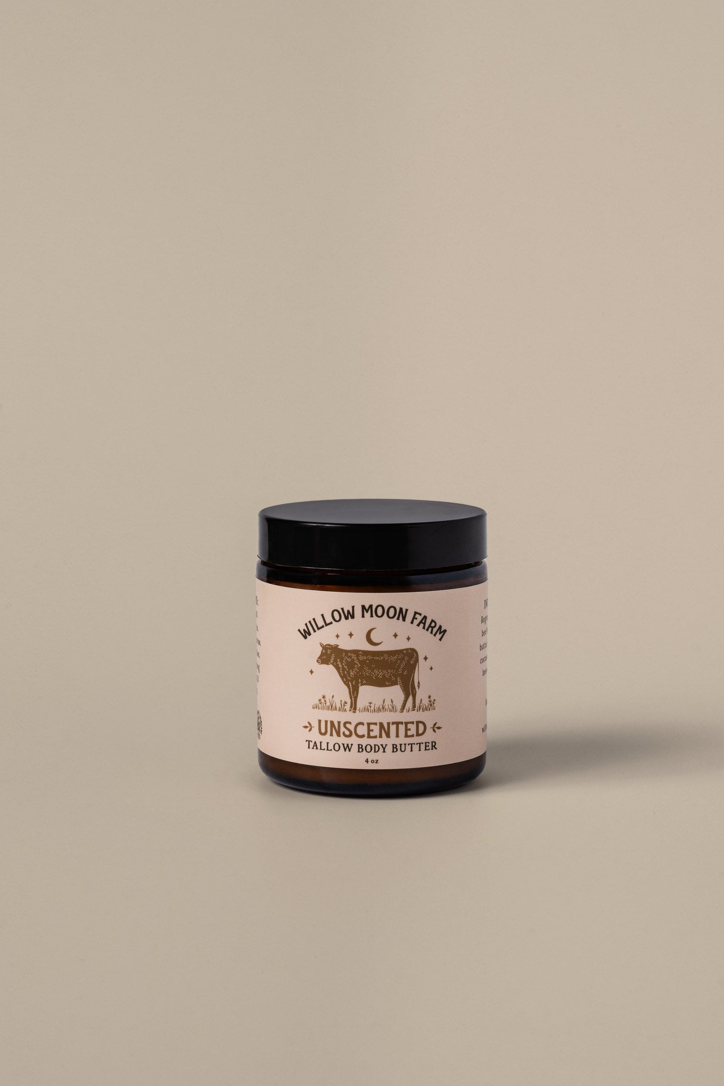 Unscented Tallow Body Butter