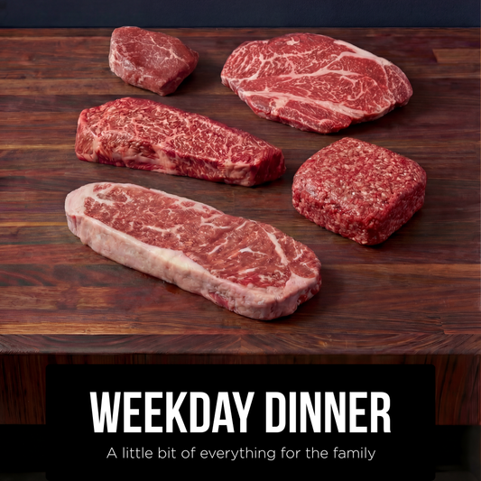 Weekday DInner: Steaks, Ground Beef & Chuck Roast