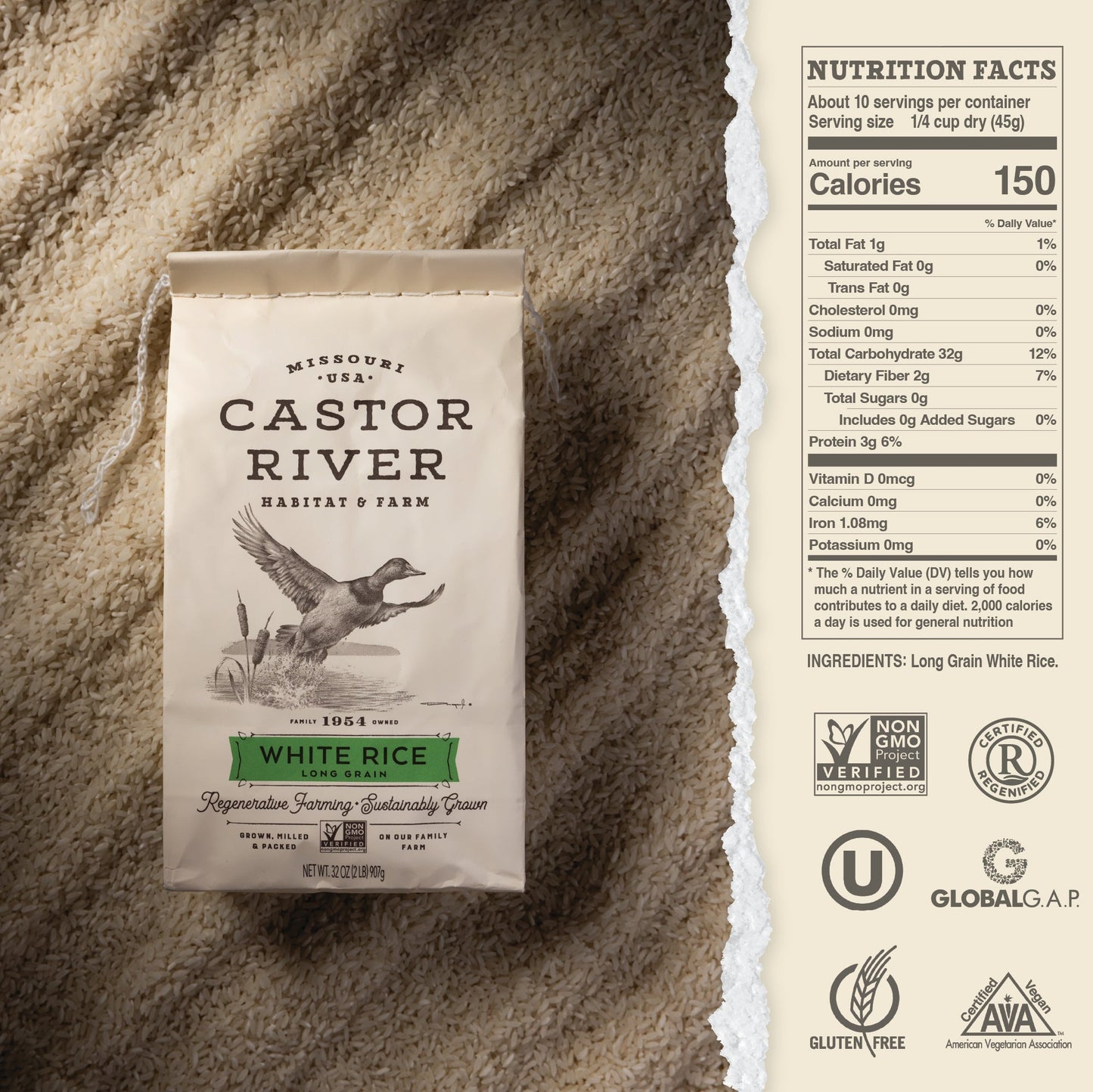 Long Grain White Rice (2lb)