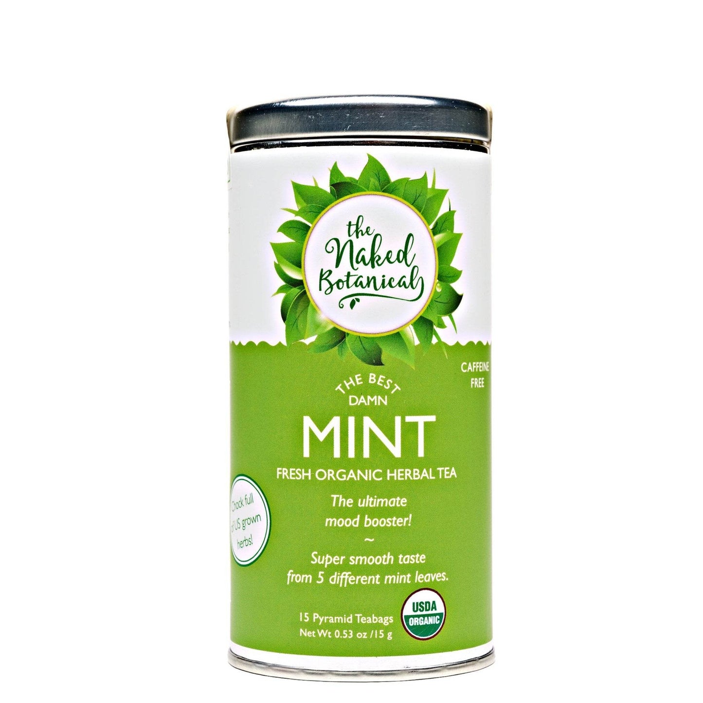 Best Damn Mint Herbal Tea - The Naked Botanical