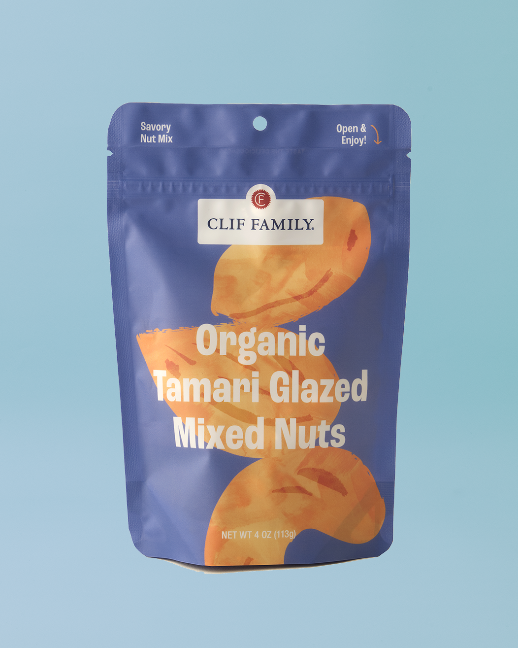 Organic Tamari Glazed Mixed Nuts – Savory Umami Flavor with Cashews, Almonds & Peanuts