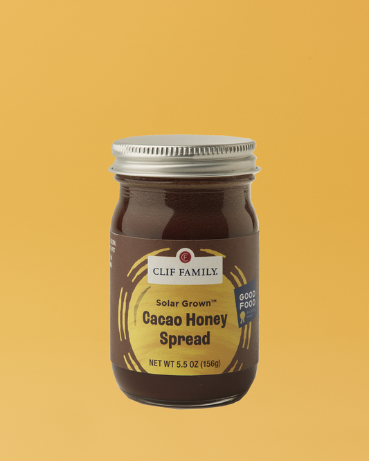 Solar Grown™ Cacao Honey Spread – Rich, Decadent Blend of Raw Honey & Cacao