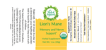 Single Herb Tinctures - Lion's Mane-The Naked Botanical