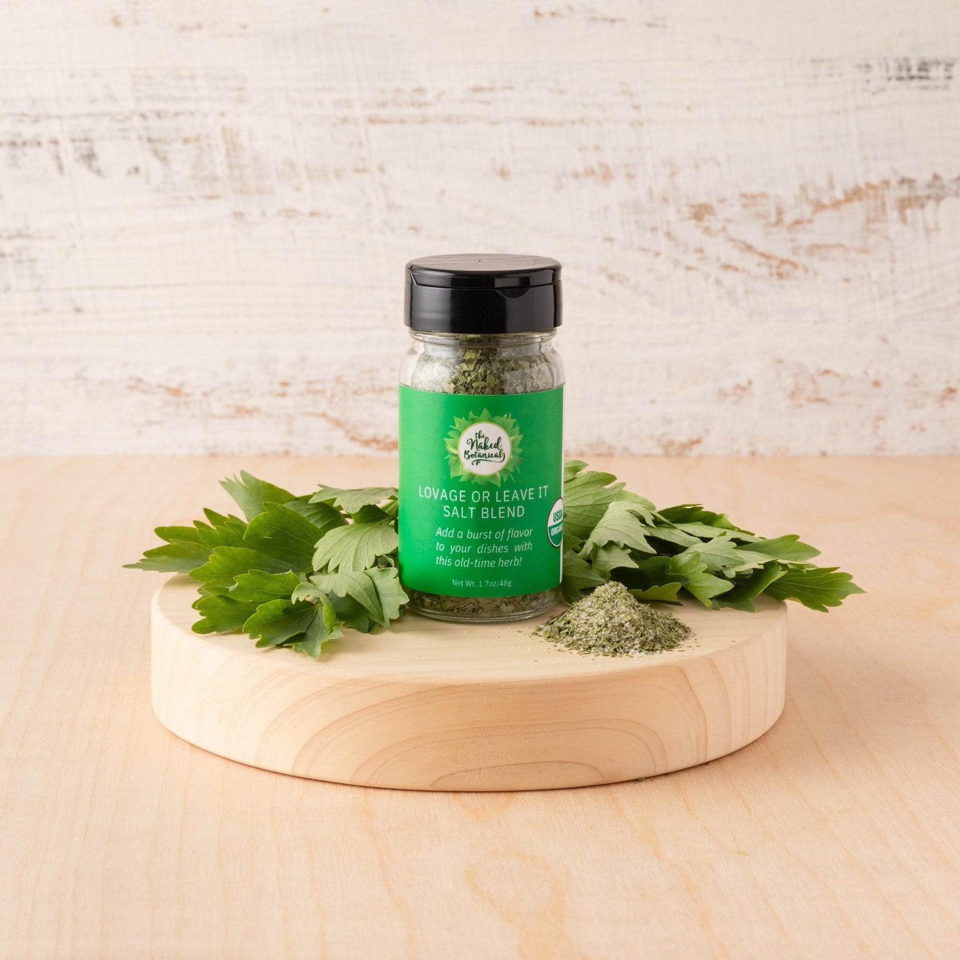 Lovage or Leave it Salt Blend - The Naked Botanical