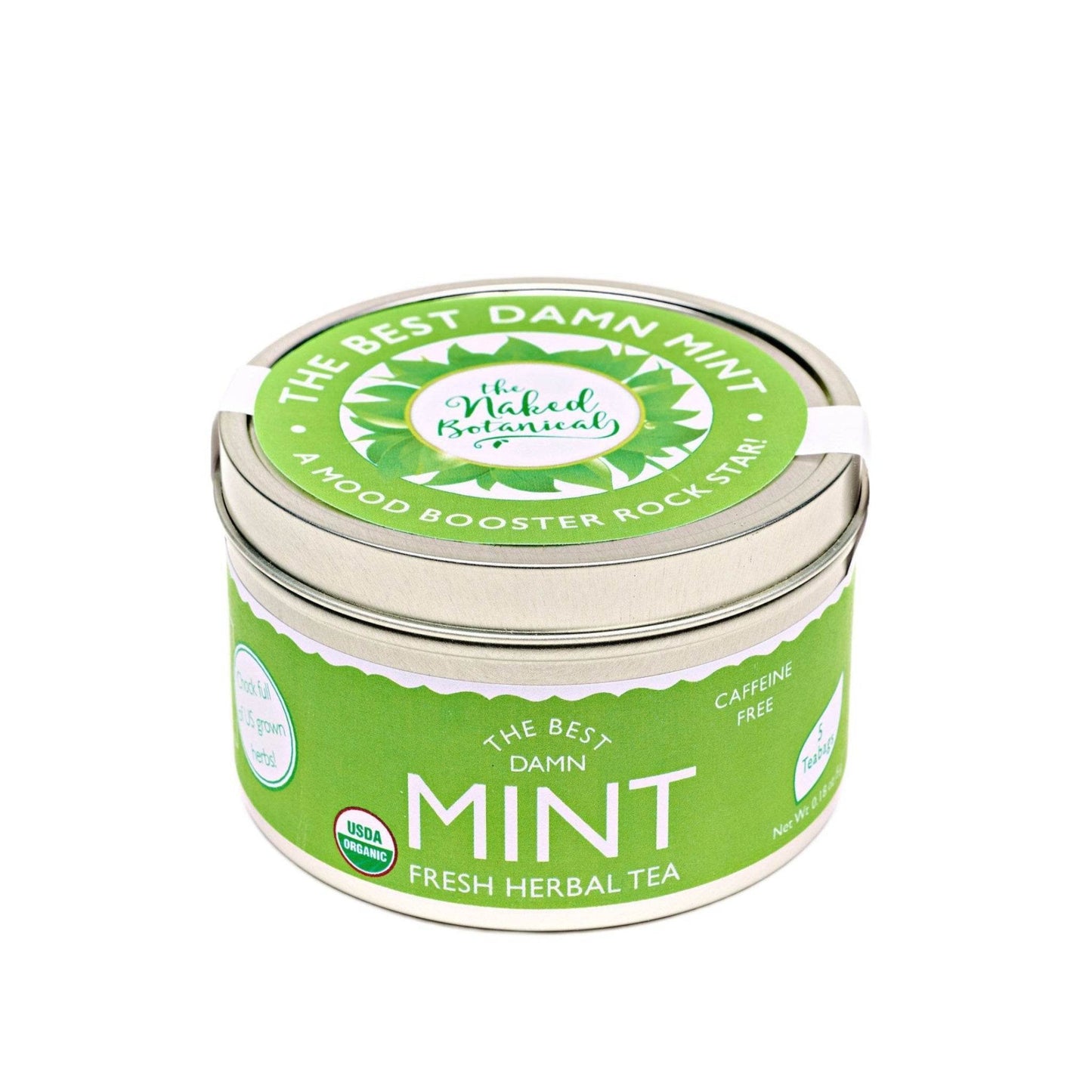 Best Damn Mint Herbal Tea - The Naked Botanical