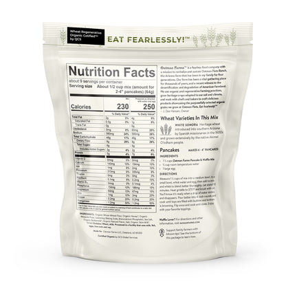 Oatman Farms Pancake and Waffle Mix White Sonora & Mesquite Flour