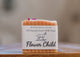 Herbal floral soap bar infused with farm-grown herbs for radiant skin