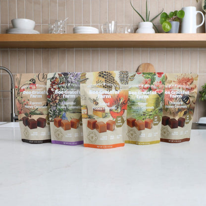 Case - 100% Honey Sweetened Caramels (12 units)