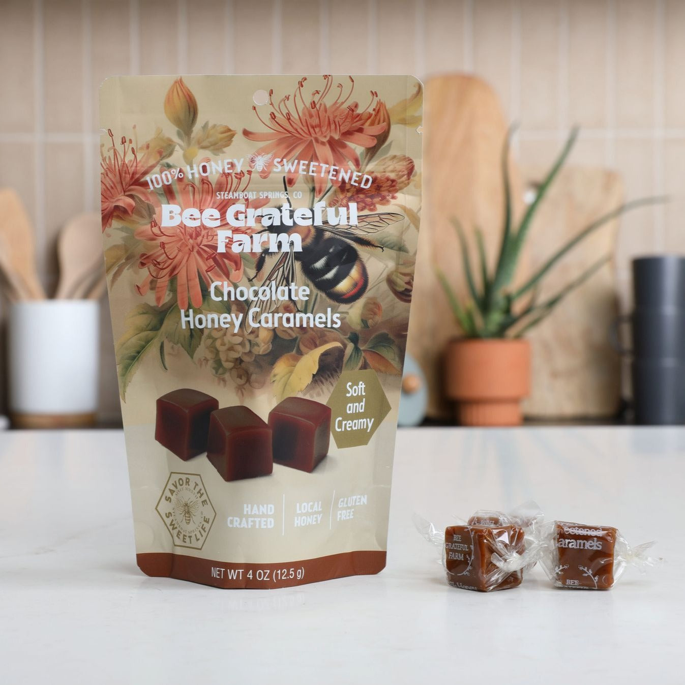 Case - 100% Honey Sweetened Caramels (12 units)