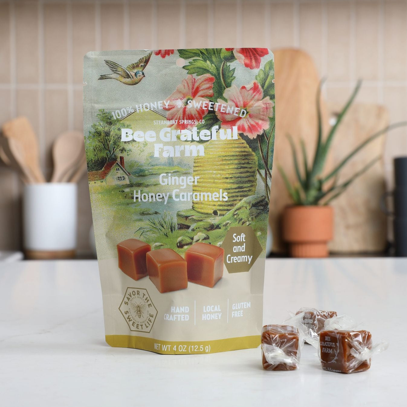 Case - 100% Honey Sweetened Caramels (12 units)