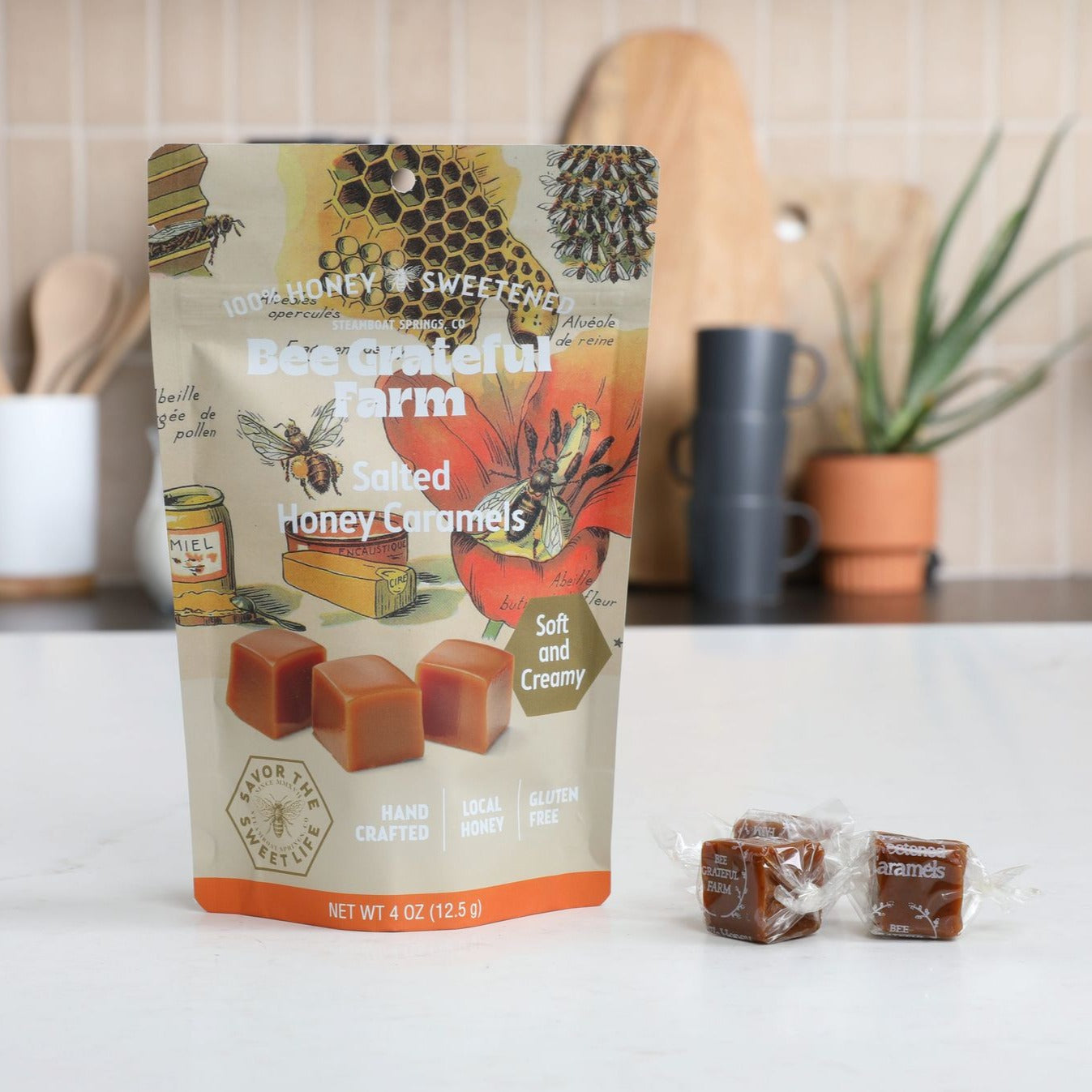 Case - 100% Honey Sweetened Caramels (12 units)
